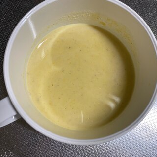 幼児食　白菜コーンスープ